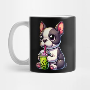 Boston Terrier Boba Mug